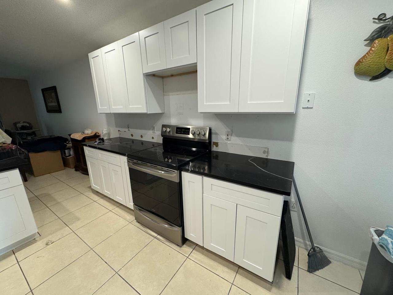 Completed remodeling project
