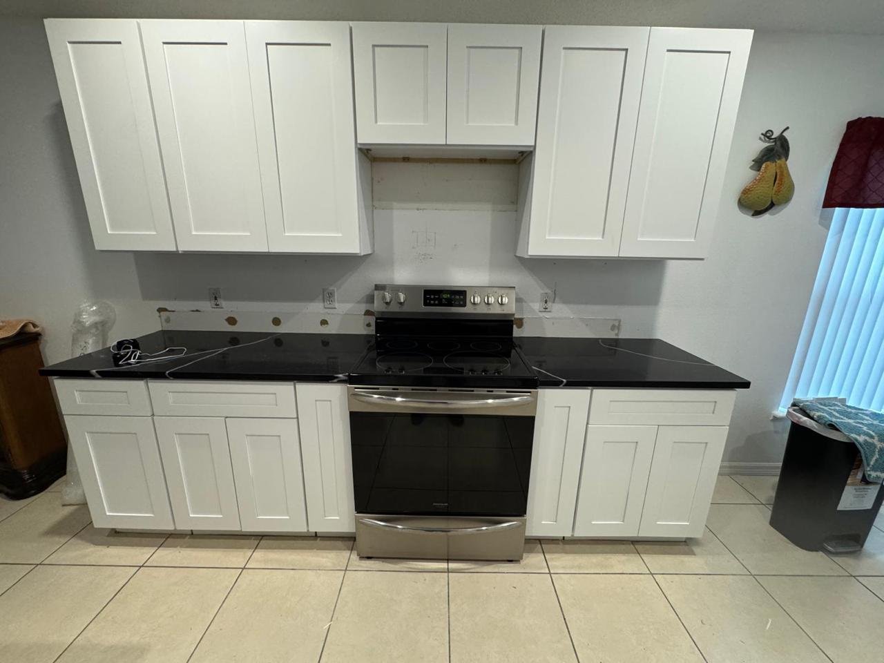 White Cabinet Kitchen Remodel